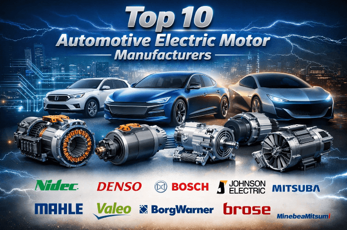Top 10 Automotive Electric Motor Manufacturers in the World